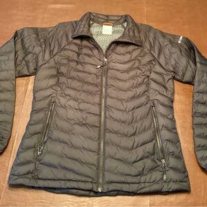 Women's Black Columbia Puffer Jacket